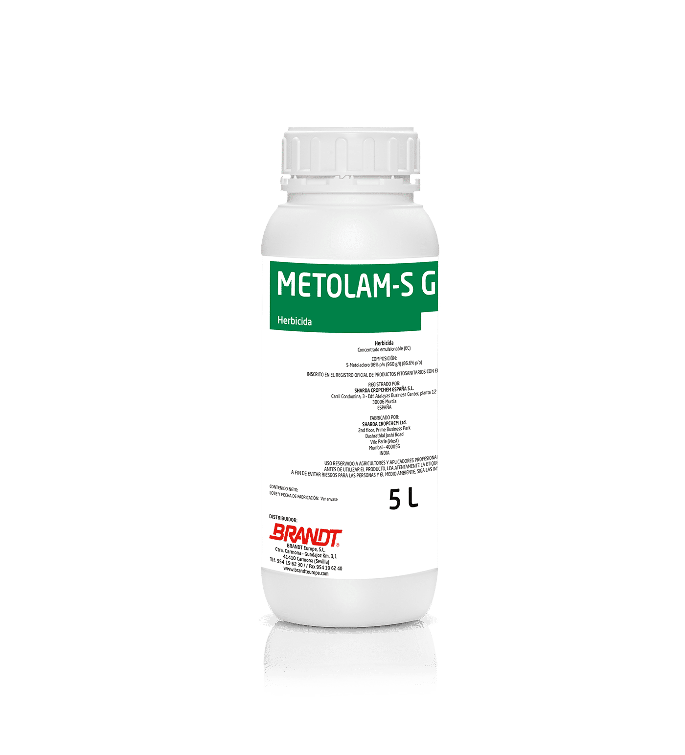 Herbicida METOLAM S GOLD para monocotiledóneas y dicotiledóneas