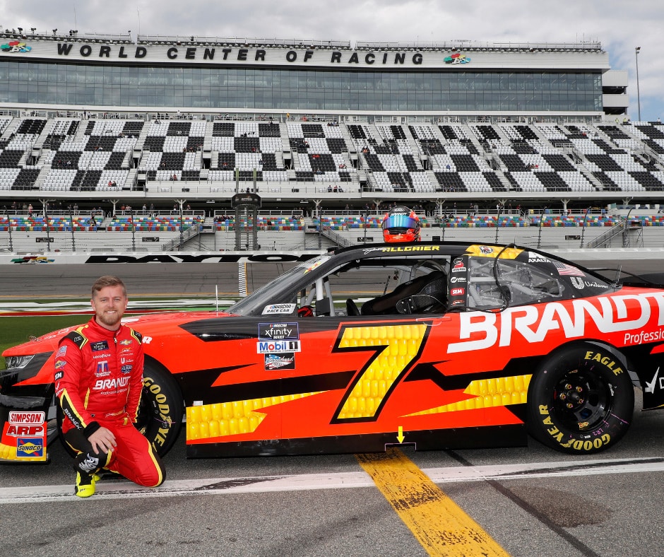 patrocinio de carreras nascar de las tecnologías agrícolas brandt